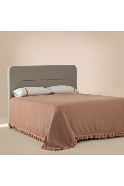 Ecocotton Alessa Çift Kişilik Pike Takımı %100 Organik Pamuk Jakarlı Terra 26...