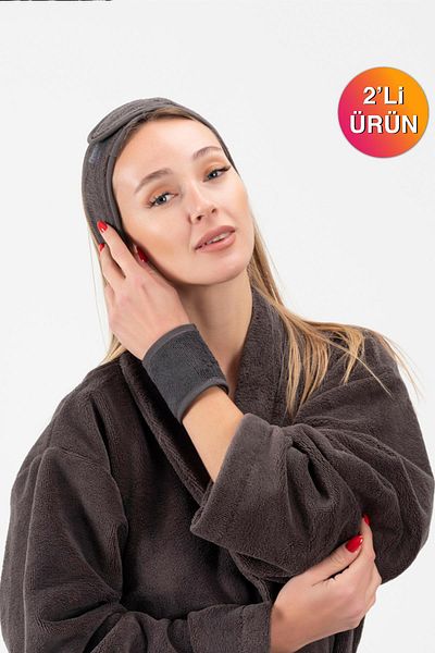 Ender Home Dreamsoft 2-Piece Velvet Textured Wristband – Luxurious Softness 100% Cotton