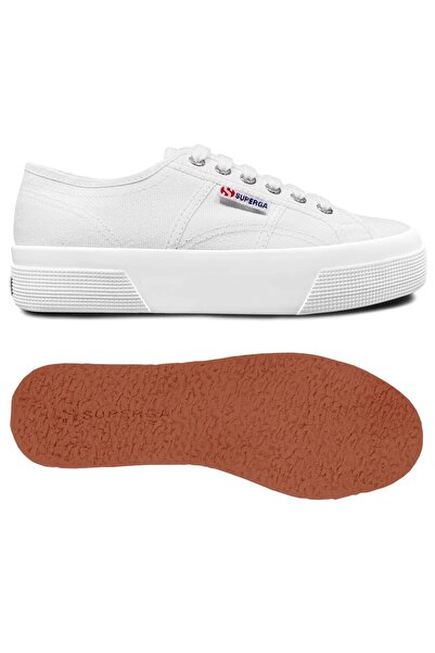 Superga 2740 Platform Unisex Beyaz Bileksiz Sneaker