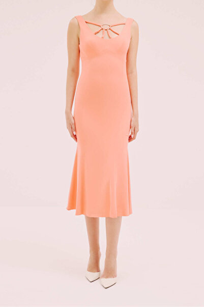 Roman Boyun Detaylı Abiye Elbise Y.Ağzı Y1611090_031