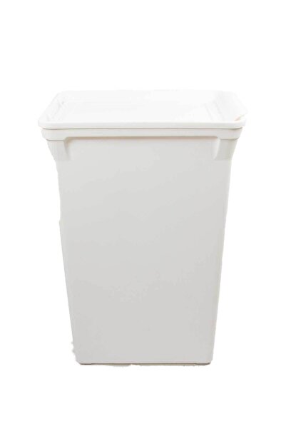 QUTU Trashbin Beyaz 40 L Plastik Çöp Kovası