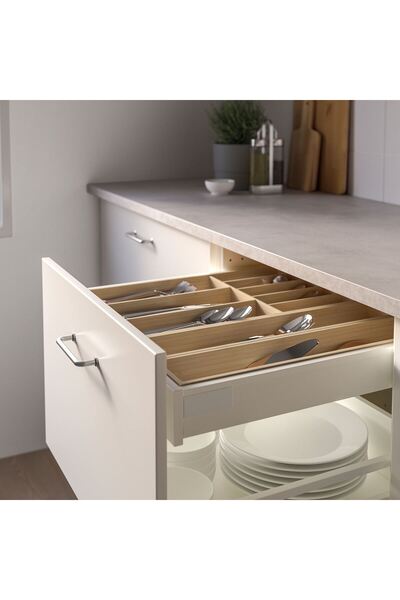 IKEA منظم درج من الخيزران - Uppdatera 32x50 سم