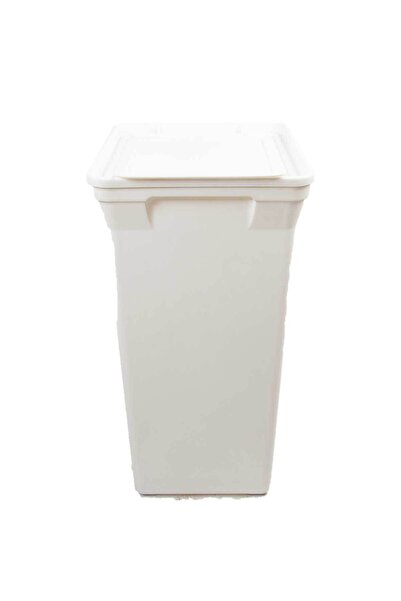 QUTU Trashbin Beyaz 40 L Plastik Çöp Kovası
