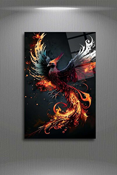 HMDS CONCEPT Anka Kuşu Cam Tablo 28