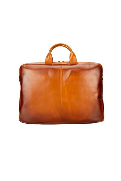 PLM Apollo 15-16 inch Leather Laptop Bag RST2EF Tan