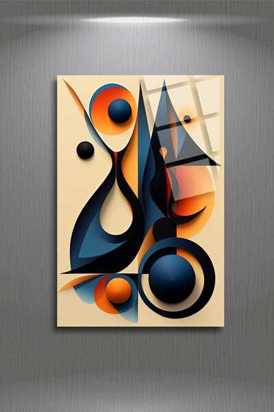 HMDS CONCEPT Tablou din sticlă de artă modernă 41