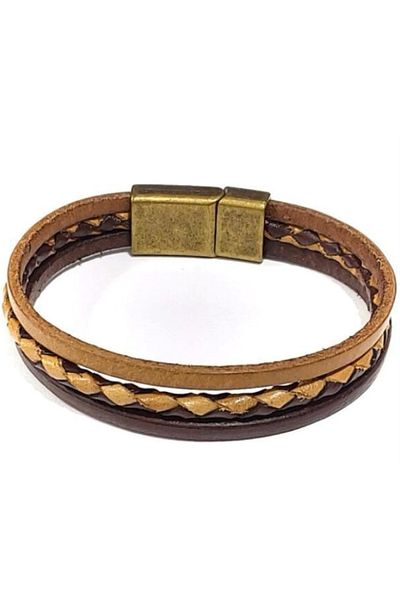 ALESTA LEATHER Genuine Leather Hand Made Bracelet