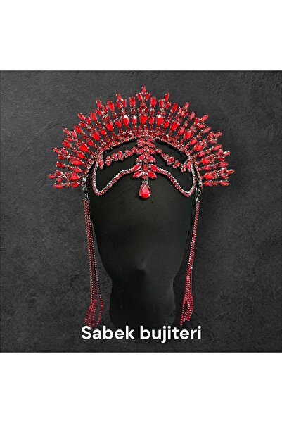 Sabek Bujiteri Coroană de mireasă Royal Veil, henna, logodnă, promisiune, dup...