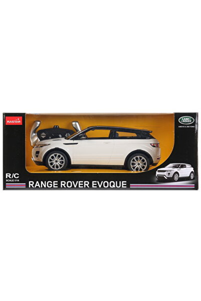 Rastar Autíčko na dálkové ovládání Range Rover Evoque bílé barvy v měřítku 1:14