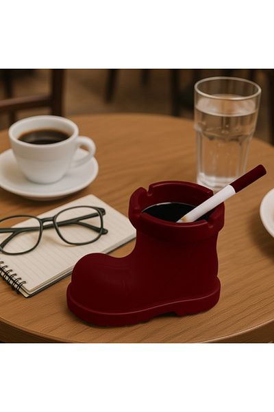 Dr.Dermalok Odorless Ashtray with Bot Design