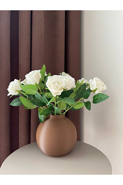 Vemia Dekor Yuvarlak Dekoratif İskandinav Fanus Vazo Bohem Stil