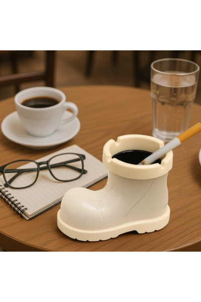 Dr.Dermalok Odorless Ashtray with Bot Design