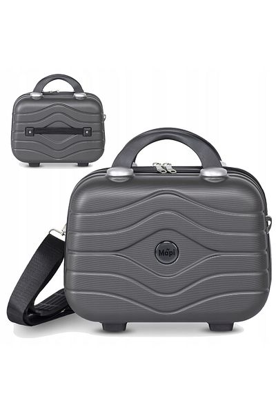 Mapi Travel suitcase, MAPI, 13 l, ABS, Grey