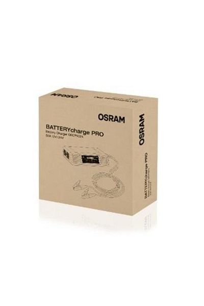 Osram Car battery charger Battery Charge PRO OSCP5024, 12/24V, 50A, LCD display