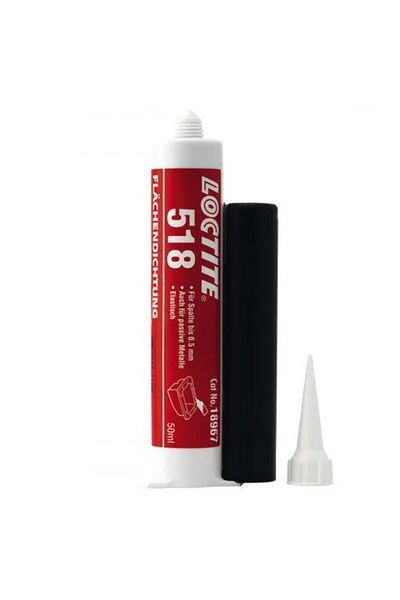 Henkel Loctite 518 Etanșant pentru Suprafețe, 50ml, Gel Semi-Flexibil, Rezistență Medie, Roșu, Potrivi