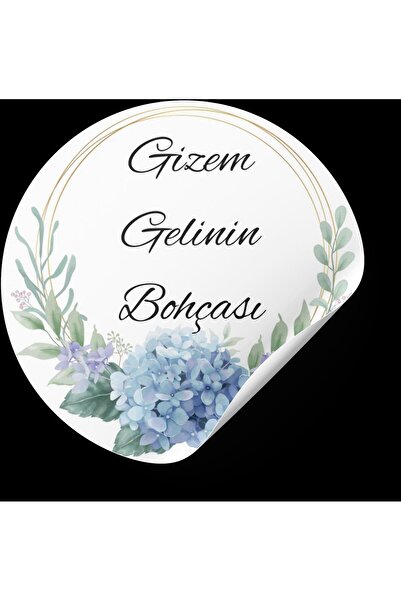 ButikSosyetik حزمة العروس مربعة الشكل 4x4 سم 54 قطعة -