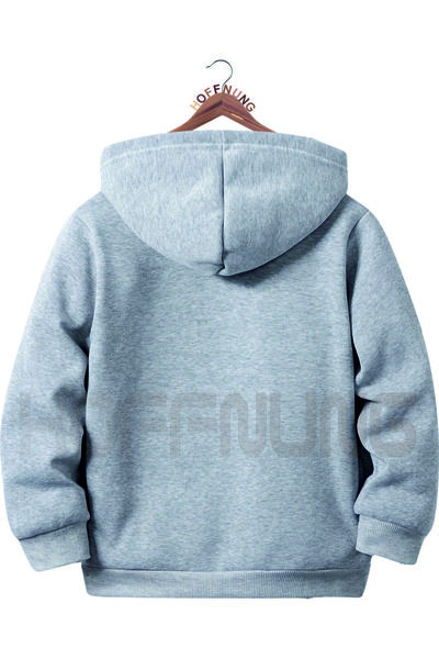 HOFFNUNG Σετ αθλητικής φόρμας με κουκούλα MONTE CARLO MONACO Unisex με φερμουάρ, oversize, με λαστιχένια πόδια