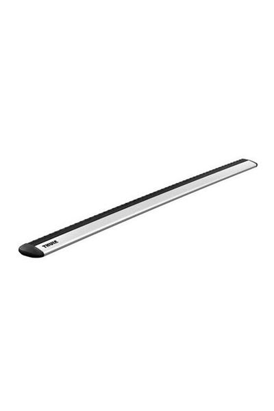 Thule Set 2 bare transversale din aluminiu WingBar EVO 127, profil aerodinamic, argintii, lungime 12
