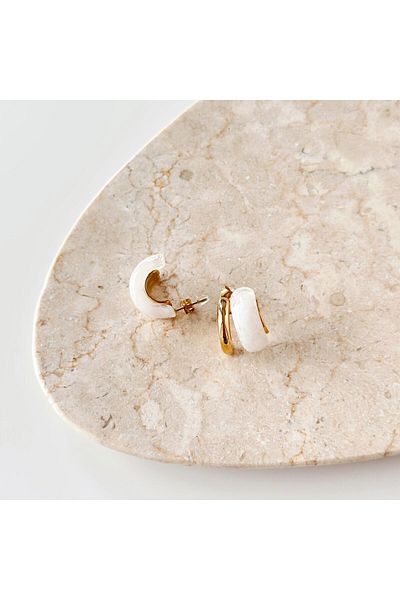 Vesce Atelier Vento Steel Earrings