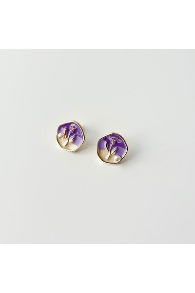 Vesce Atelier Sage Spirit Steel Earrings