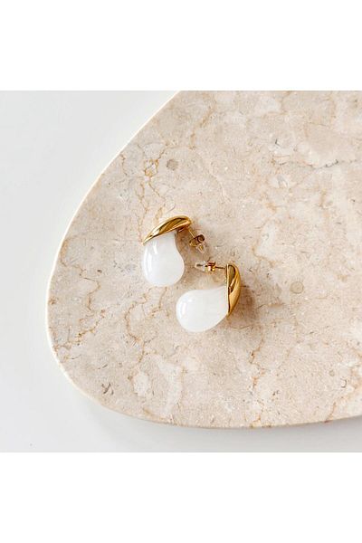Vesce Atelier Sogno Steel Earrings