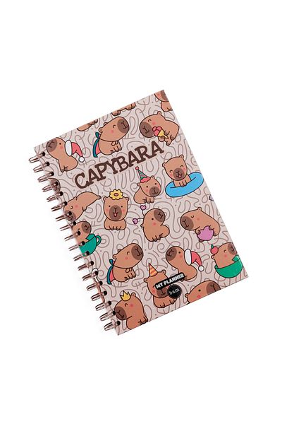 repro design Capypara Talking Planner Weekly Planner Sticker Spiral Notebook