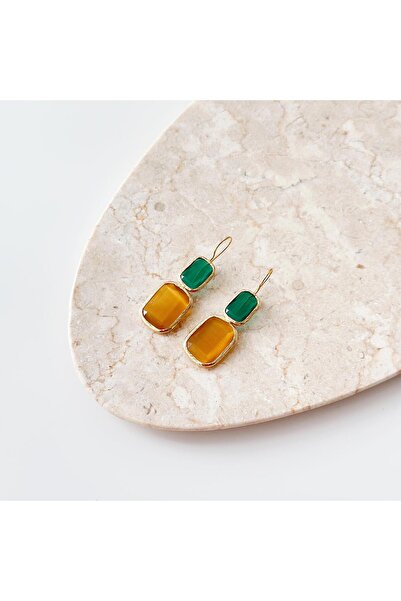 Vesce Atelier Cygne Doğal taş küpe