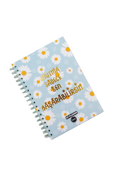 repro design Remember Only You Can Do It Talking Planner Weekly Planner Spiral Notebook with Stickers