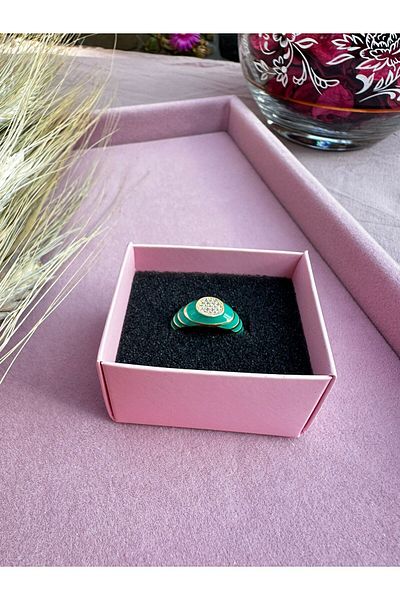 Mutenaura Enamel Ring Adjustable