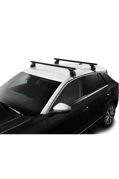 Greenvalley Set 2 Bare Transversale Premium din Aluminiu Negre 142cm Green Valley 164142GV