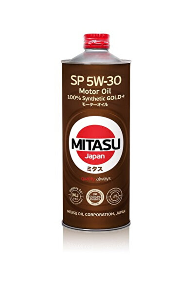 MITASU زيت محرك جولد بلس 5W-30 الاصطناعي بالكامل SP GF-6A - لتر واحد