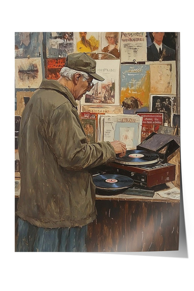 Zestia Αφίσα χωρίς πλαίσιο, Έργο σε καμβά στο εργαστήριο, Διακόσμηση γραφείου...