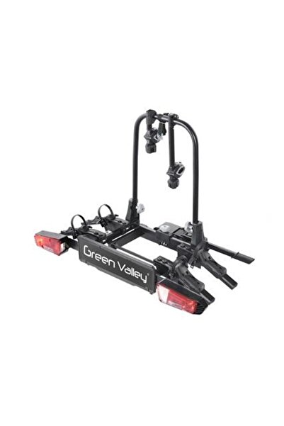 Greenvalley Suport auto pentru 2 biciclete GREEN VALLEY Tourer, model 160663-2GV, montare pe cârlig de remorcar