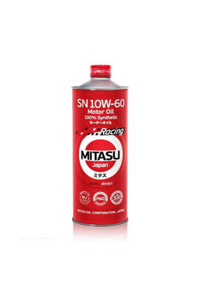 MITASU زيت محرك ميتسو 10W-60 SN الاصطناعي 1 لتر