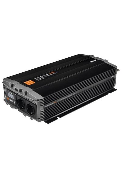 Osram Pure Sine Wave Car Inverter OEINVPB20, 24V DC, 2000W, with 2 230V sockets and 1 2.1A USB port