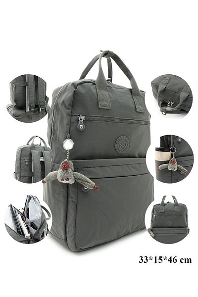 çkn sedat çakan çanta & fular & aksesuar Waterproof Multi-Compartment Backpack (School, Briefcase, Computer, Laptop Bag)