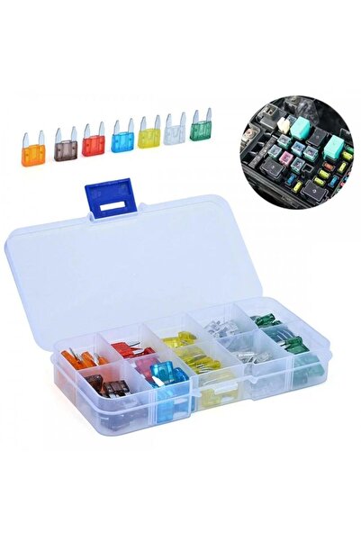 Bottari Set 49 siguranțe auto mini, Mini Fuses 30122BT, 5A-30A