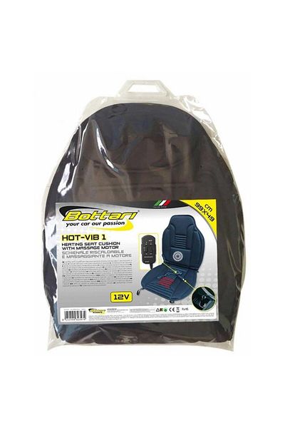 Bottari Car cover with heating and massage, Hot Vibe 32346BT, universal compatible, power supply