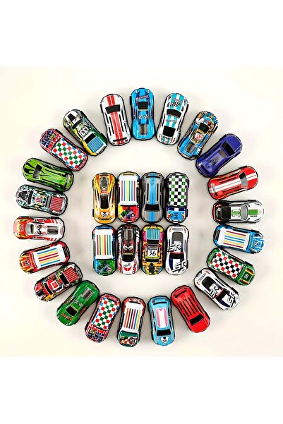 LIXADA مجموعة سيارات لعبة معدنية مكونة من 20 قطعة مع وظيفة منحدر وصندوق تخزين...