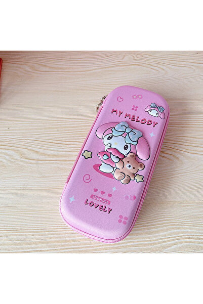 Choice1 melody Sanrio Series Student Pencil Box Large Capacity Creative Cartoon Colored 3d Pencil Case Stora