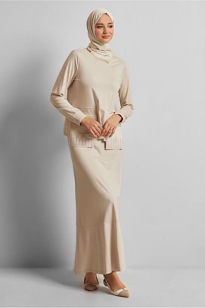 Alvina Cep Detail Skirt Suit 45634