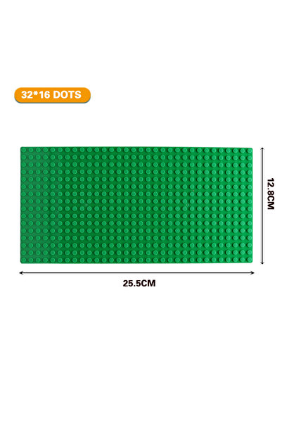 Choice4 32x16 أخضر 32x32 32x16 نقاط لوحات قاعدة كلاسيكية MOC DIY طوب بلاستيكي لوحات قاعدة مدينة أبعاد B
