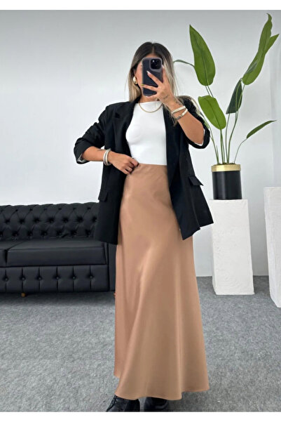 miremiran Modal kumaş çan kesim belden gizli lastıklı çan kesim 92cm