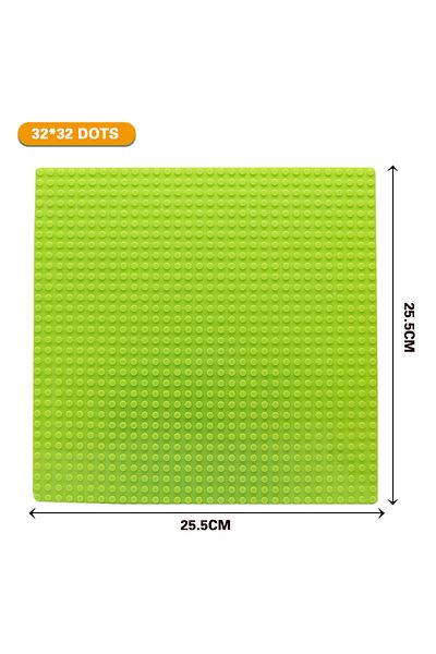 Choice8 ألواح قاعدة كلاسيكية من MOC DIY مصنوعة من طوب بلاستيكي، مقاس 32×32، لون أخضر تفاحي، مقاس 32×32، مقاس 32×16، أبعاد المدينة