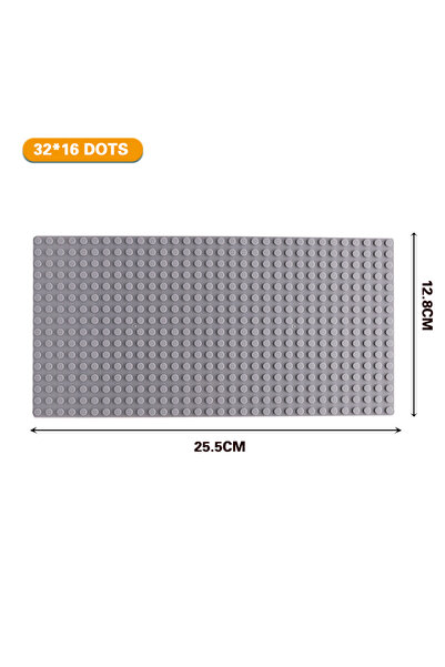 Choice5 32x16 رمادي فاتح 32x32 32x16 نقاط لوحات قاعدة كلاسيكية MOC DIY طوب بل...