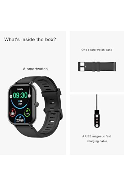 PEJE ZW01 Smart Watch丨Smart Watches For Men丨1.83 TFT Display丨Ip68 Waterproof,Bluetooth calling