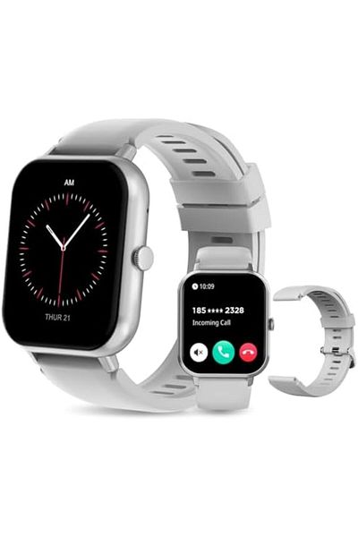 PEJE ZW01 Smartwatch - 1.83" Display, Bluetooth Calls, 15-Day Battery, IP68 Waterproof