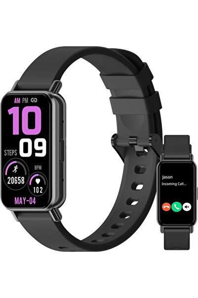 PEJE Smartwatch 1.45" HD Display, 120+ Sport Modes, IP68, SpO2/Heart Rate/Sleep Monitor (Black)