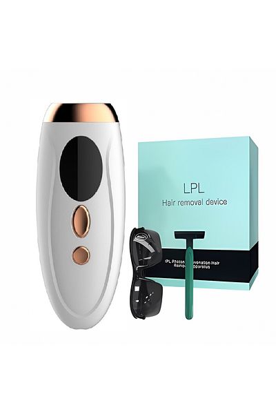 Choice6 EU Plug bai Portable IPL Laser Epilator 999999 Flashes - Painless, Permanent Hair Removal for Women’