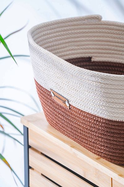 ACAR Home Beyond Oval Wicker Organizer - 33 cm